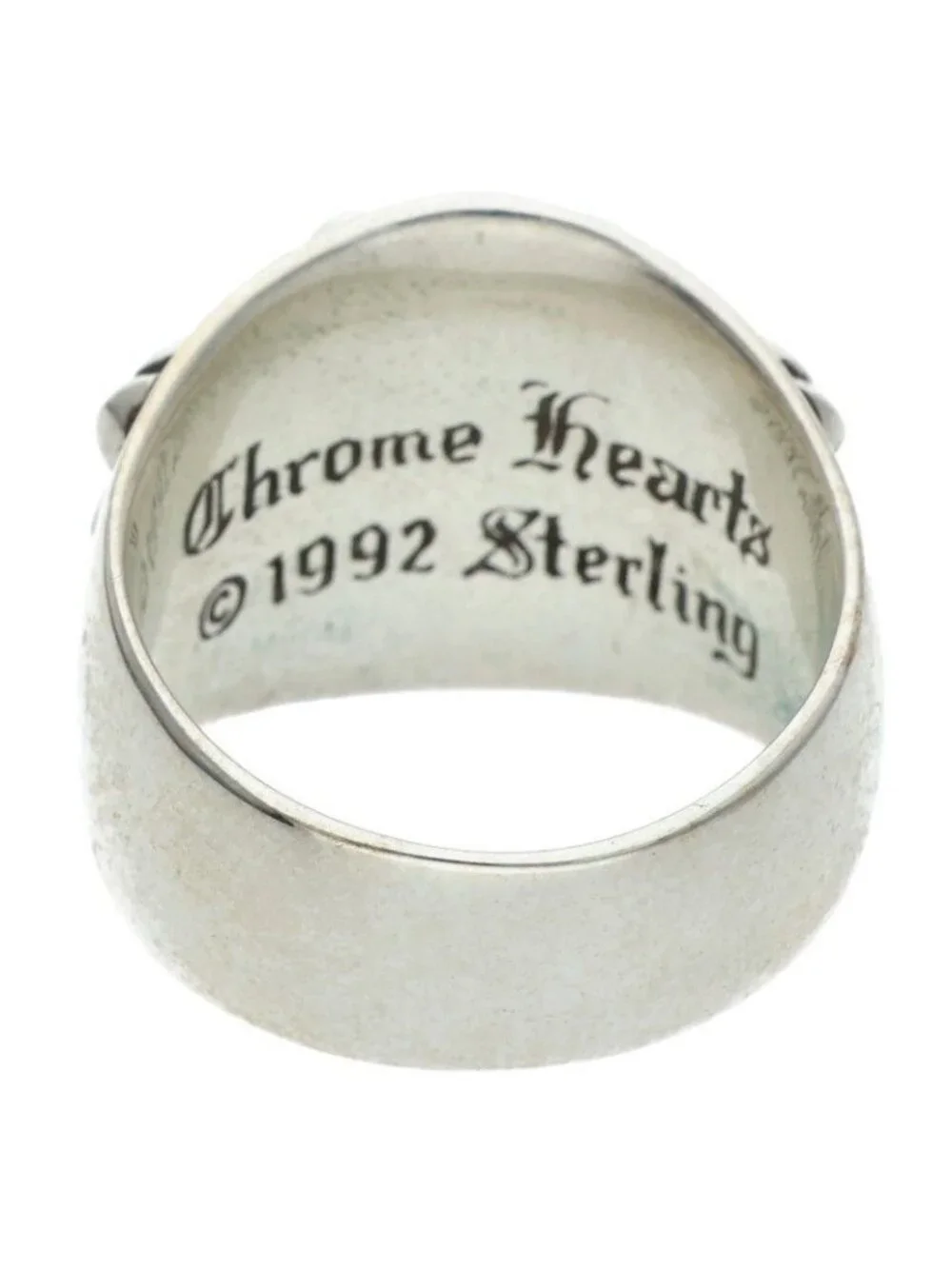 Chrome Hearts Keeper Silver Ring